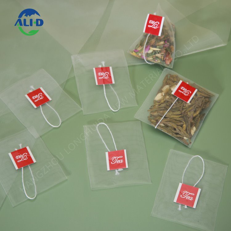 Bustina di tè geometrica ecosostenibile