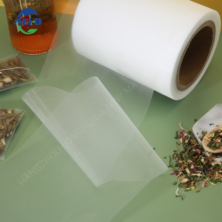 Tessuto a rete PLA Compost per confezioni di tè